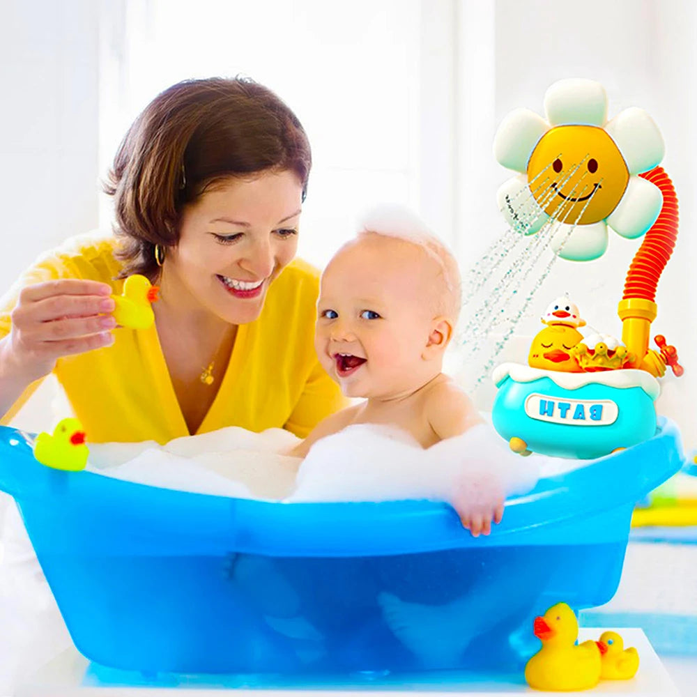 Sunflower Shower Bath