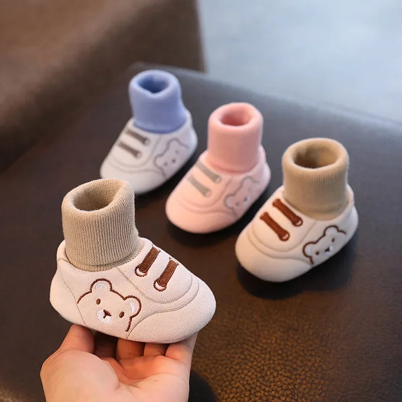 Cute Bear Baby Shoes