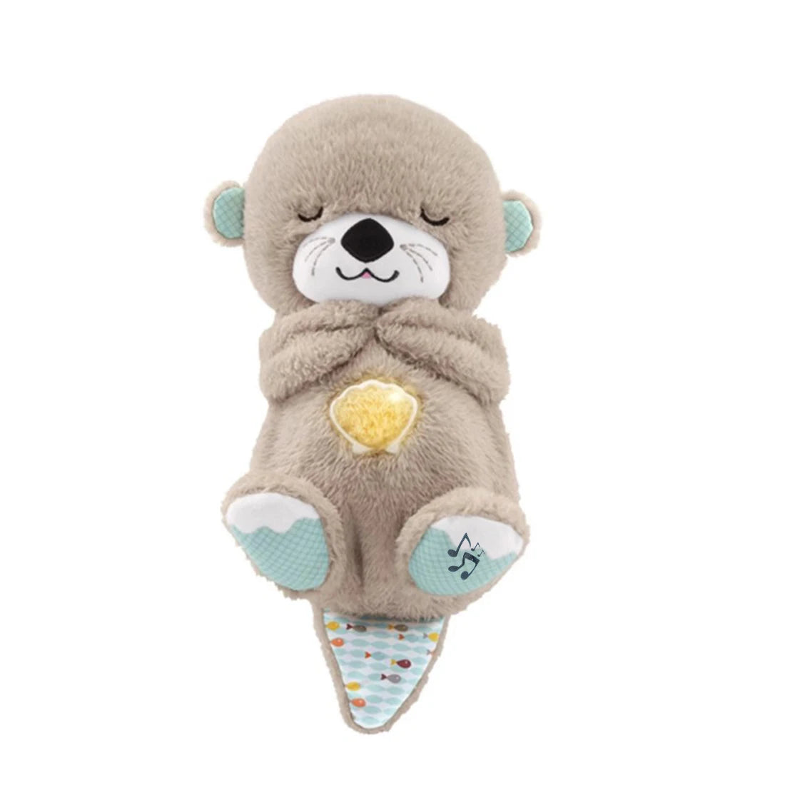 Baby Breathing Otter Plush