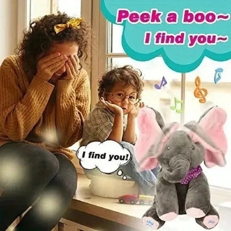 Peek-a-Boo Elephant Toy