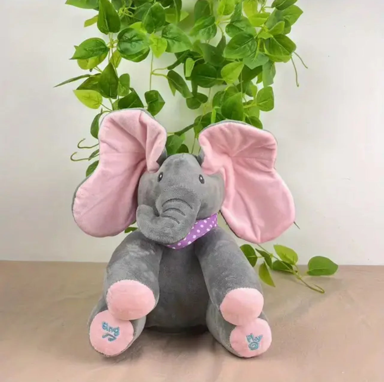 Peek-a-Boo Elephant Toy